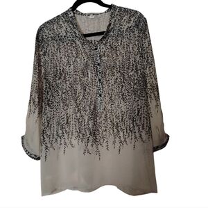 Sheer flowing top by Coldwater Creek size xl